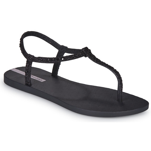 Ipanema CLASS SANDAL GLITTER Black - Free delivery | Spartoo NET ! - Shoes Sandals USD/$37.50
