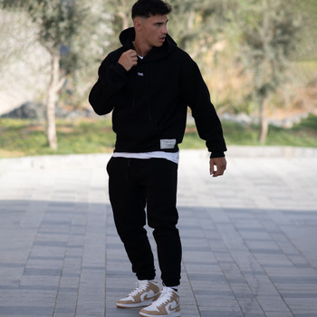 Clothing Tracksuit bottoms THEAD. DYLAN JOGGING Black
