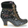Shoes Women Ankle boots Irregular Choice Cuppa T Black