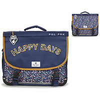 Bags Girl Satchels Pol Fox CARTABLE HAPPY BLUE 38 CM Marine