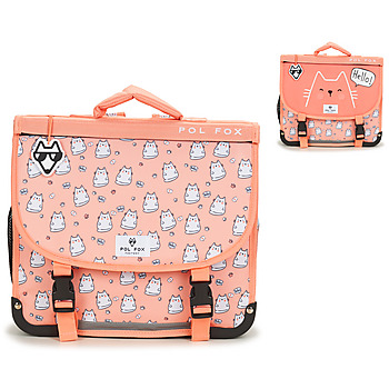 Bags Girl Satchels Pol Fox CARTABLE HELLO 35 CM Pink