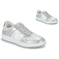 Shoes Women Low top trainers Les Petites Bombes FRANKA Silver / White