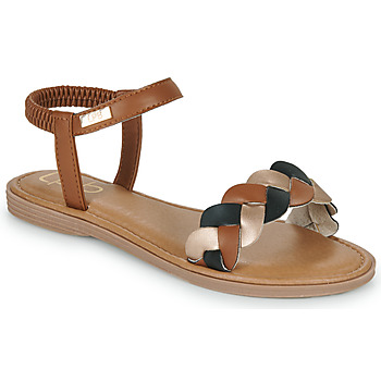 Shoes Women Sandals Les Petites Bombes FINA Brown / Bronze