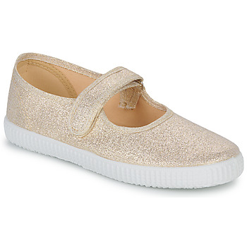 Shoes Girl Ballerinas Citrouille et Compagnie NEW 68 Gold