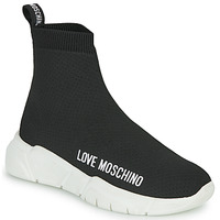 Shoes Women High top trainers Love Moschino LOVE MOSCHINO SOCKS Black