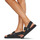 Shoes Women Sandals Love Moschino ELASTIC BICOLOR Black