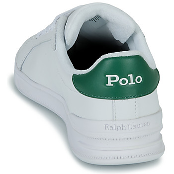 Polo Ralph Lauren HRT CRT CL-SNEAKERS-HIGH TOP LACE White / Green
