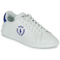 Shoes Low top trainers Polo Ralph Lauren HRT CRT CL-SNEAKERS-LOW TOP LACE White / Blue