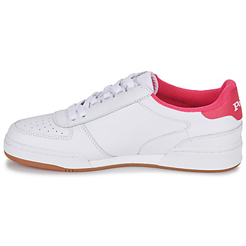 Polo Ralph Lauren POLO CRT PP-SNEAKERS-LOW TOP LACE White / Pink