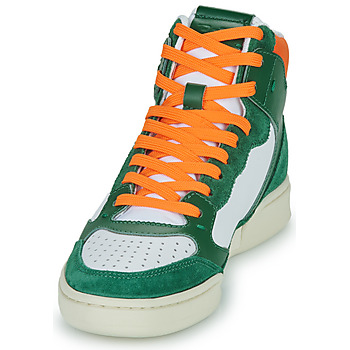 Polo Ralph Lauren POLO CRT HGH-SNEAKERS-HIGH TOP LACE Green / White / Orange