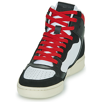 Polo Ralph Lauren POLO CRT HGH-SNEAKERS-HIGH TOP LACE Black / White / Red