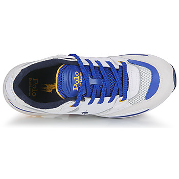 Polo Ralph Lauren TRACKSTR 200-SNEAKERS-LOW TOP LACE White / Blue / Yellow