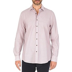 material Men long-sleeved shirts Hackett MULTI MINI GRID CHECK Multicolour
