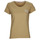Clothing Women short-sleeved t-shirts Geographical Norway JANUA Beige