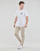 Clothing Men short-sleeved t-shirts Converse GO-TO ALL STAR PATCH White