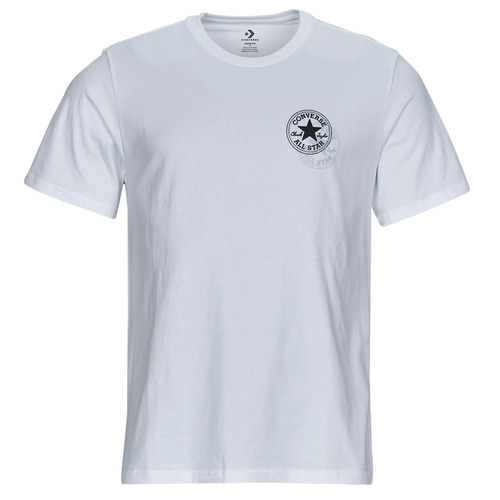 Converse GO-TO ALL STAR PATCH White - Free delivery | Spartoo NET ! - short-sleeved t-shirts Men USD/$26.40