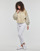 Clothing Women sweaters Converse FASHION CROPPED White / Multicolour