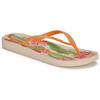 Shoes Women Flip flops Ipanema IPANEMA ANATOMIC CACTUS FEM Beige / Orange / Green