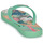 Shoes Girl Flip flops Ipanema IPANEMA CLASSIC XI KIDS Green / Pink / Yellow
