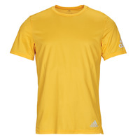 Clothing Men short-sleeved t-shirts adidas Performance RUN IT TEE M Gold