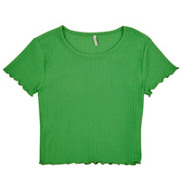 Clothing Girl short-sleeved t-shirts Only KOGNELLA S/S O-NECK TOP NOOS JRS Green