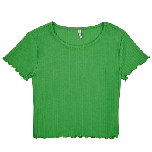 short-sleeved t-shirts delivery Clothing ! NOOS NET Child Free Only - | Spartoo Green KOGNELLA - TOP O-NECK S/S JRS