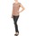 Clothing Women short-sleeved t-shirts Color Block 3203417 Old / Pink / Mottled / Grey