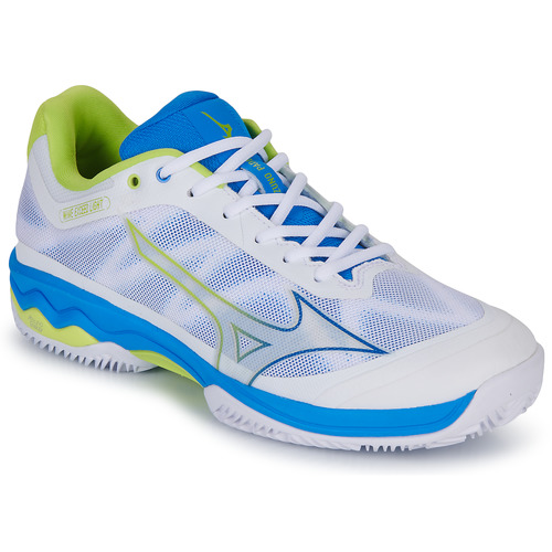 Mizuno WAVE LIGHT PADEL White / Blue / Green - Free delivery | Spartoo NET ! - Shoes shoes