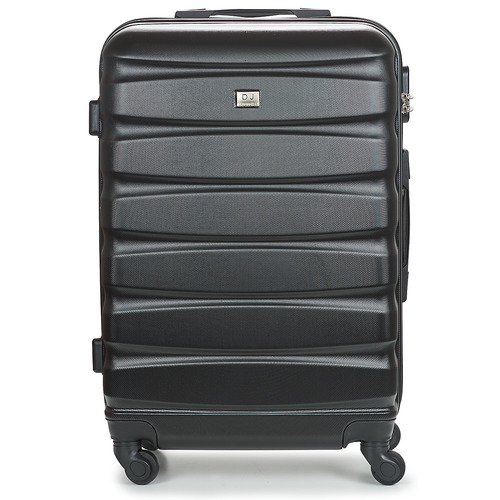 Bags Hard Suitcases David Jones CHAUVETTINI 72L Black