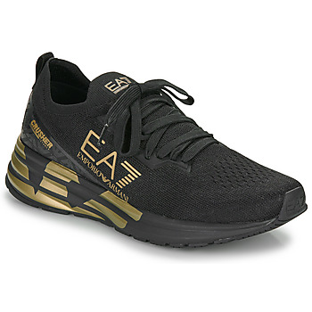 Shoes Low top trainers Emporio Armani EA7 X8X095-XK240 Black / Gold