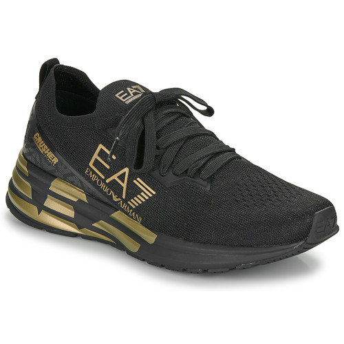 Shoes Low top trainers Emporio Armani EA7 X8X095-XK240 Black / Gold