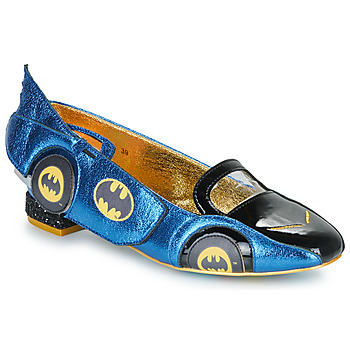 Shoes Women Ballerinas Irregular Choice BATMOBILE KICKS Blue / Black / Yellow