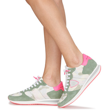 Philippe Model TRPX LOW WOMAN Green / Pink / Fluorescent