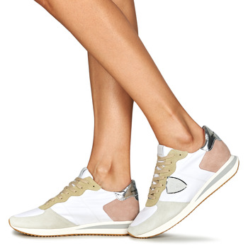 Philippe Model TRPX LOW WOMAN White / Beige / Pink