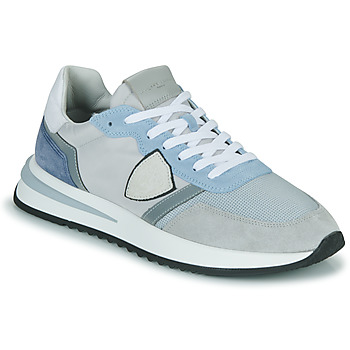 Shoes Men Low top trainers Philippe Model TROPEZ 2.1 LOW MAN Grey / Blue