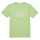 Clothing Boy short-sleeved t-shirts Teddy Smith TICLASS 3 MC JR Green / Clear