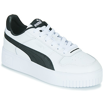 Shoes Women Low top trainers Puma CARINA White / Black