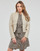 Clothing Women Leather jackets / Imitation le Vero Moda VMLOVE LAVINE SHORT COATED JACKET Beige
