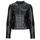 Clothing Women Leather jackets / Imitation le Vero Moda VMLOVE LAVINE SHORT COATED JACKET Black