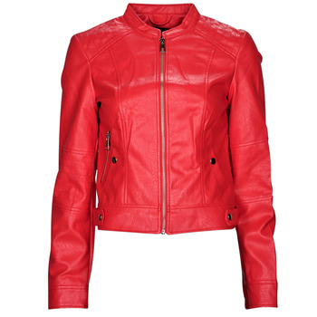 Clothing Women Leather jackets / Imitation le Vero Moda VMLOVE LAVINE SHORT COATED JACKET Coral