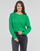 Clothing Women jumpers Vero Moda VMVERENA LS OPEN BOW BACK PULLOVER BOO Green