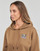 Clothing Women sweaters Vans SKULLYFLY OS HOODIE Camel