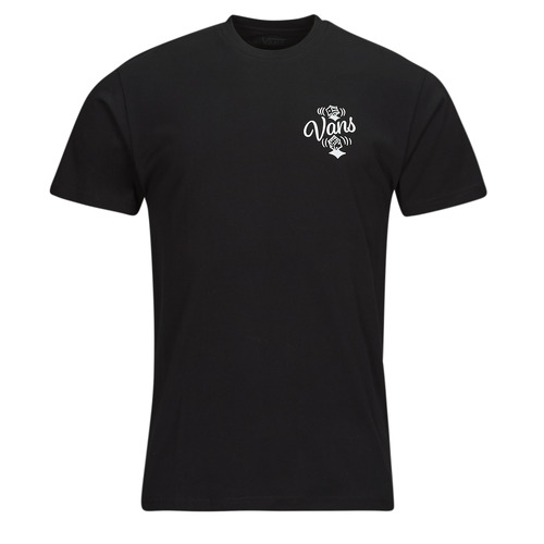 Clothing Men short-sleeved t-shirts Vans SIXTY SIXERS CLUB SS TEE Black
