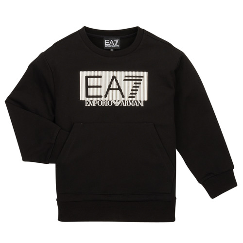 Clothing Boy sweaters Emporio Armani EA7 25 Black