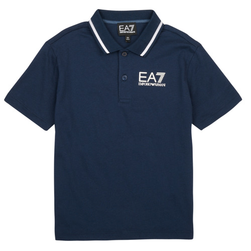 Winderig zacht knecht Emporio Armani EA7 65 Marine - Free delivery | Spartoo NET ! - Clothing  short-sleeved polo shirts Child USD/$43.50