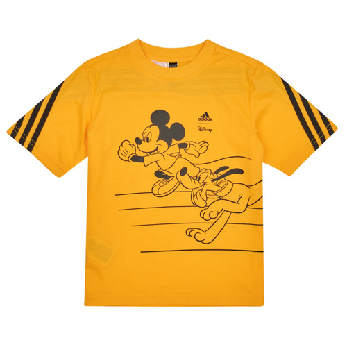 Adidas Sportswear LK DY MM - Child NET | short-sleeved delivery Spartoo ! T - t-shirts Clothing Gold Free
