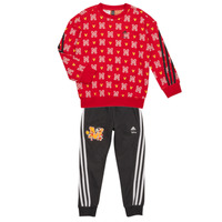 Clothing Children Tracksuits Adidas Sportswear LK DY MM JOG Red / Black