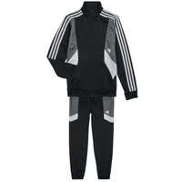 Clothing Boy Tracksuits Adidas Sportswear 3S CB TS Black