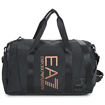 Bags Women Sports bags Emporio Armani EA7 VIGOR7  U GYM BAG - UNISEX GYM BAG Black / Pink / Gold
