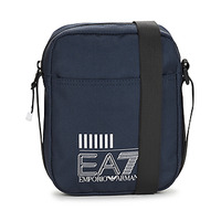 Bags Men Pouches / Clutches Emporio Armani EA7 TRAIN CORE U POUCH BAG SMALL A - MAN'S POUCH BAG Marine / White